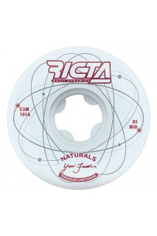 Ricta - 52mm Facchini Orbital Naturals White Metallic Red Mid 101a